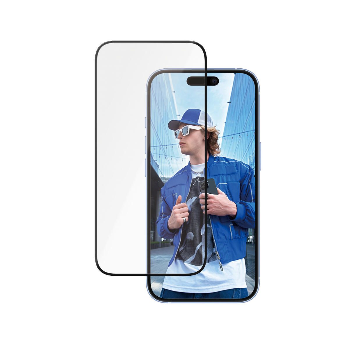 PanzerGlass® Ceramic Displayschutz für iPhone 16 & 15 - Ultra-Wide Fit PanzerGlass® Ceramic Displayschutz für iPhone 16 & 15 - Ultra-Wide Fit